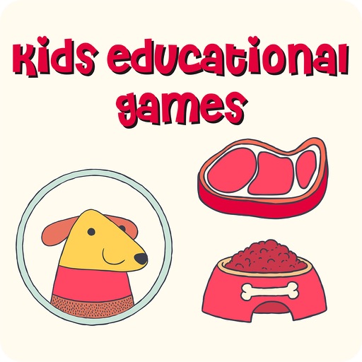 Kids educational games - matched related Icon