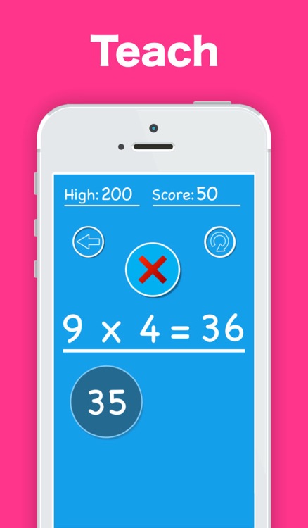 Times Tables Quiz - Fun multiplication math game for adults, kids, middle school, 3rd, 4th, 5td, 6th, 7th grade screenshot-3