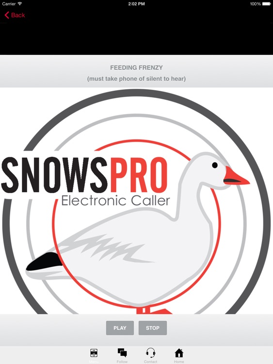 Electronic Snow Goose Call Snow Goose E Caller App