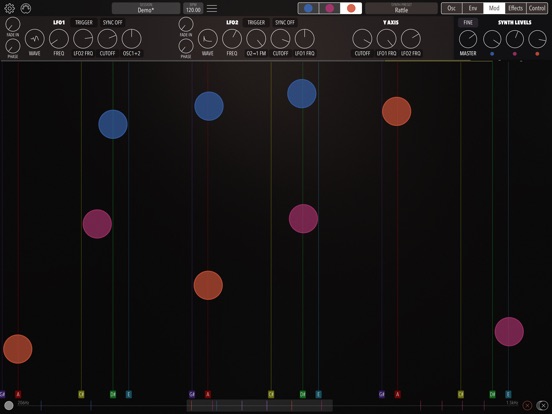 Screenshot #2 for Shoom Synthesizer