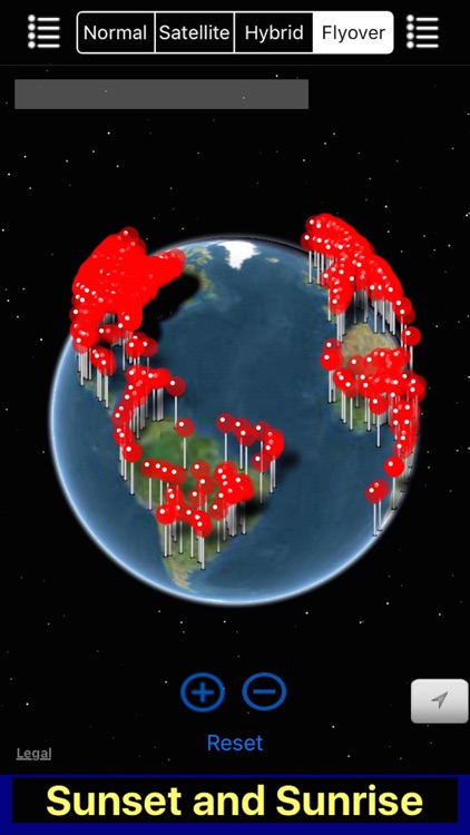 Sunset and Sunrise with NOAA Radar 3D Pro