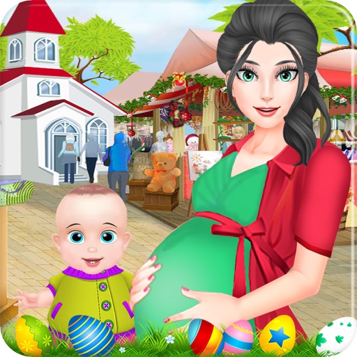 Gives Birth On Easter baby girls games