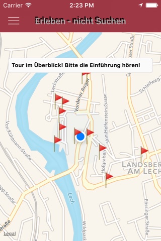 AudioGuide Landsberg DE screenshot 2