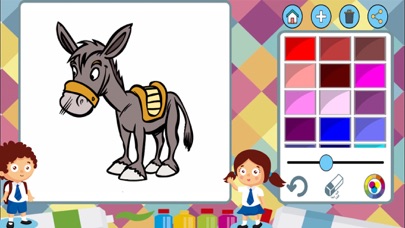 How to cancel & delete Animals to paint - coloring book to draw from iphone & ipad 1