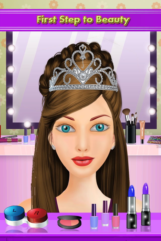 Party Girl Face Paint Salon - Superstar Girl screenshot 3