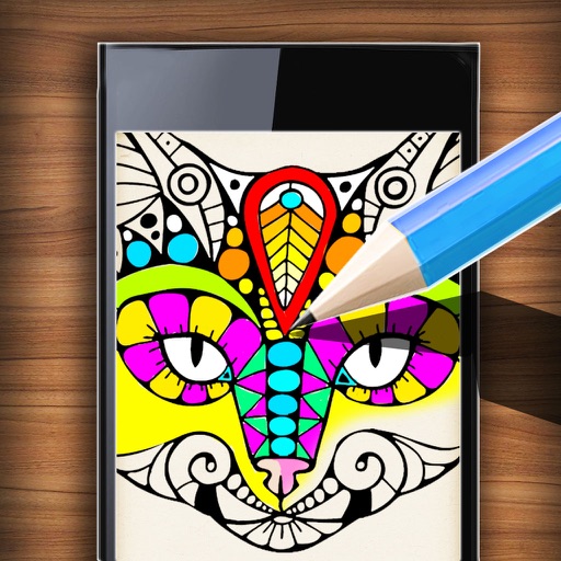 Coloring For Adults Relax iOS App