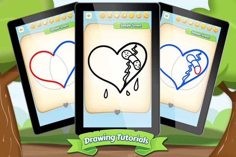 How to Draw Hearts Free screenshot 4