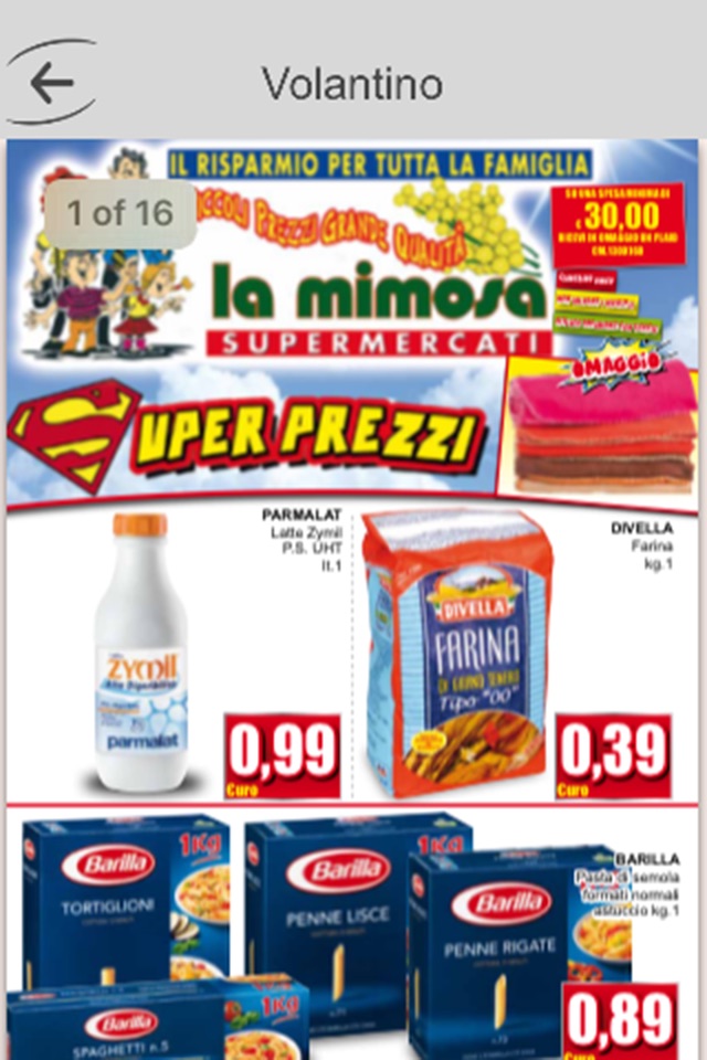 Supermercati la Mimosa screenshot 2