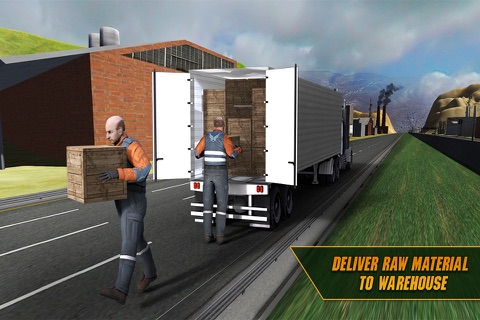 Big Truck Driver 2016 – Gigantic 18 Wheeler Highway Drive screenshot 3