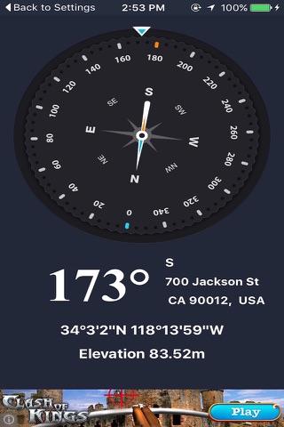 Smart Compass - Compass Plus screenshot 2