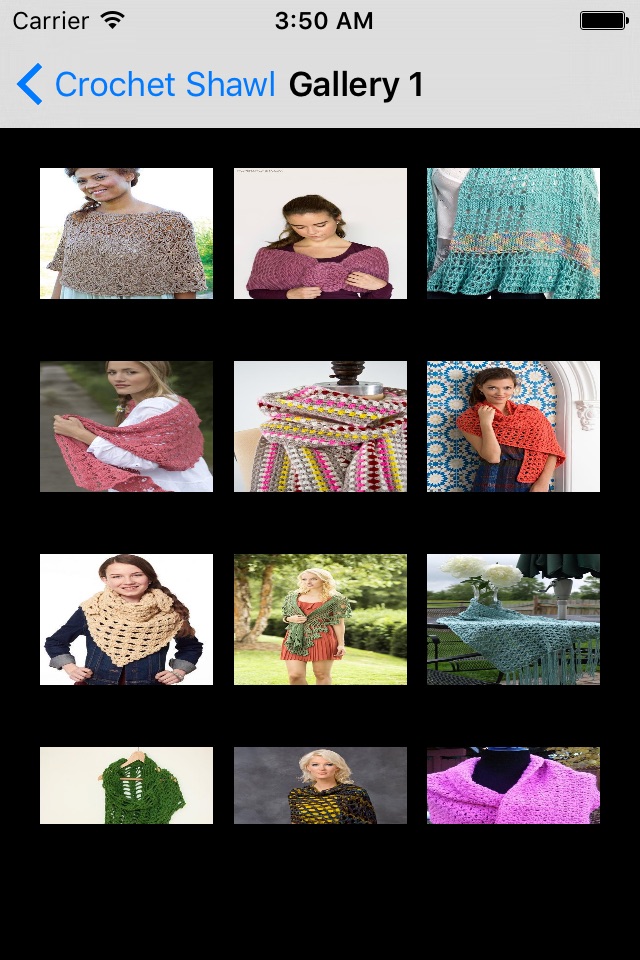 Crochet Shawl screenshot 2