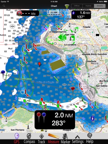 Adriatic Nautical Charts Pro screenshot 3