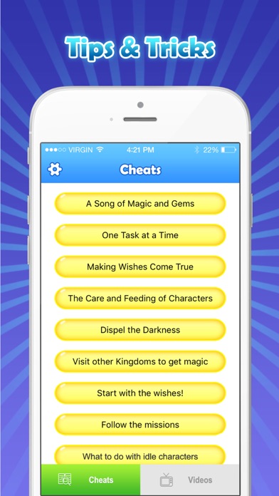 Cheats guide for Disney Magic KingdomsScreenshot von 2