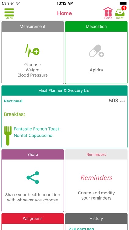 Diabetes App - myDiabeticAlert