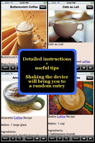 Coffee Recipes Plus+ screenshot 2