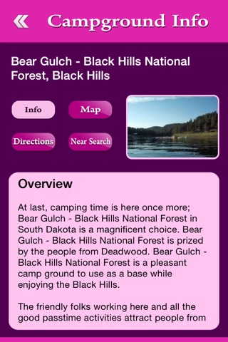 South Dakota Campgrounds and RV Parks screenshot 3