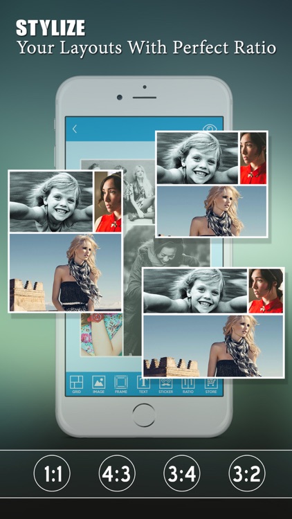 My Fancy Photo Collage Creator - Pic Frames & Photo Stitch Maker screenshot-4