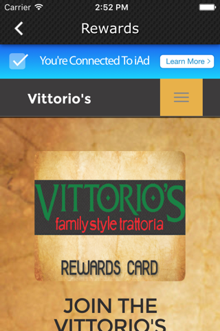 Vittorio's Family Style Trattoria screenshot 3