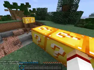 Capture 1 Lucky Block Mod for Minecraft with Multiplayer Servers, Maps, Seeds & Mods iphone