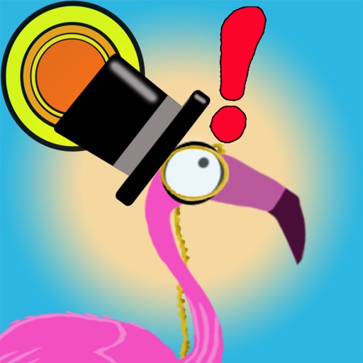 Flamingo Runner Icon