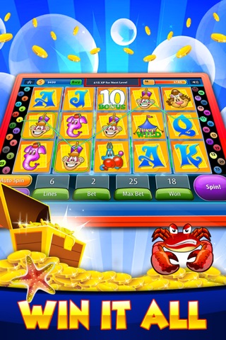 Fish Slot's Bingo Casino Machines - big gold bonuses with 21 blackjack roulette in las vegas screenshot 2