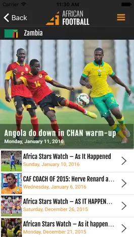 Game screenshot African Football apk