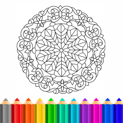 ColorShare : Best Coloring Book for Adults - Free Stress Relieving Color Therapy in Secret Garden