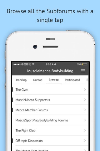 MuscleMecca Bodybuilding Forum screenshot 2