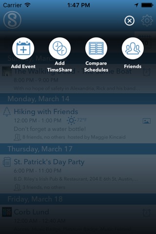 Synk - the Social Calendar App screenshot 2