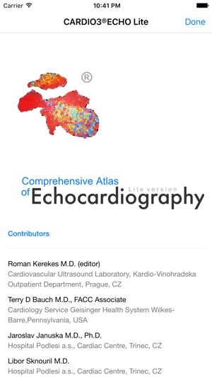 CARDIO3® Comprehensive Atlas of Echocard