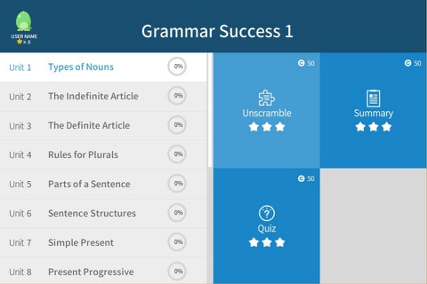 Grammar Success 1 screenshot 4