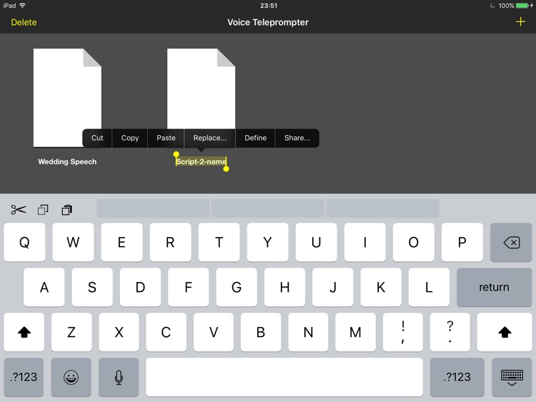 Voice Teleprompter Lite - Speech Prompter with Smart Scrolling screenshot-3