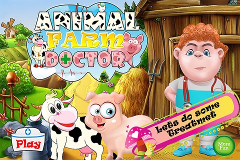 Animal Farm Doctor - Free Farming & harvest game for kids screenshot 2