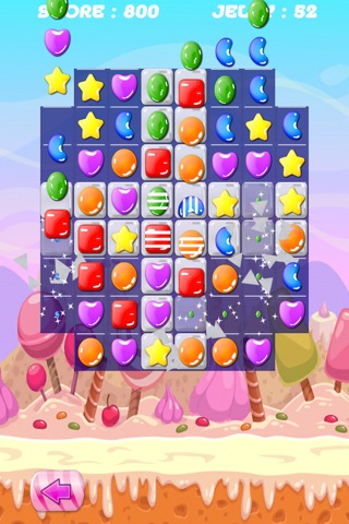 Super Candy Match Jelly Free screenshot 4