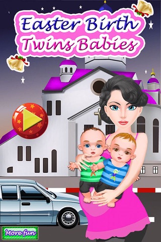 Easter Mommy Birth Twin babies - Kids games & Mommy's newborn babies games for girls screenshot 3