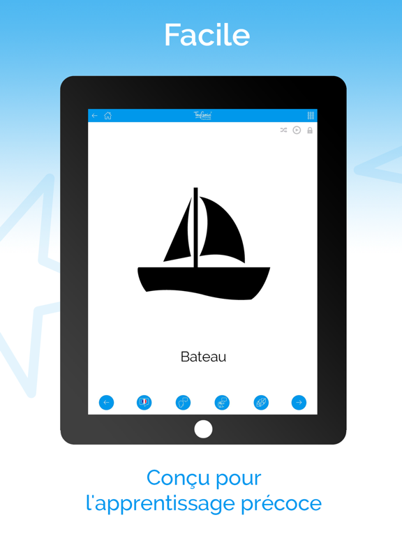 Screenshot #5 pour TinyGenius | Jeu de Cartes pour les Enfants à Apprendre Premiers Mots