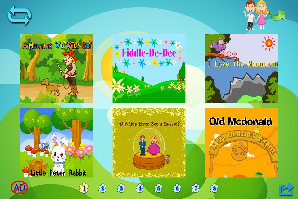 Animation songs for children C screenshot 2