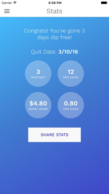 DipQuit Pro: Quit Dipping Smokeless Tobacco screenshot-4
