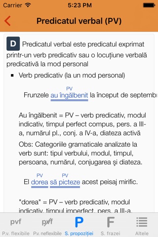 Română10 Gramatică screenshot 4
