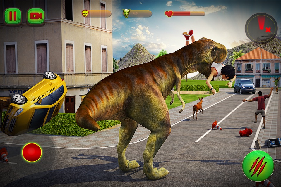 Dino City Rampage 3D screenshot 3