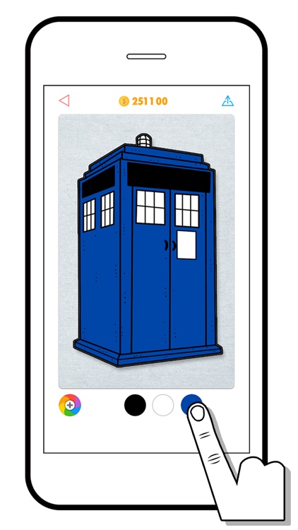100 PICS Coloring - free color in book game app