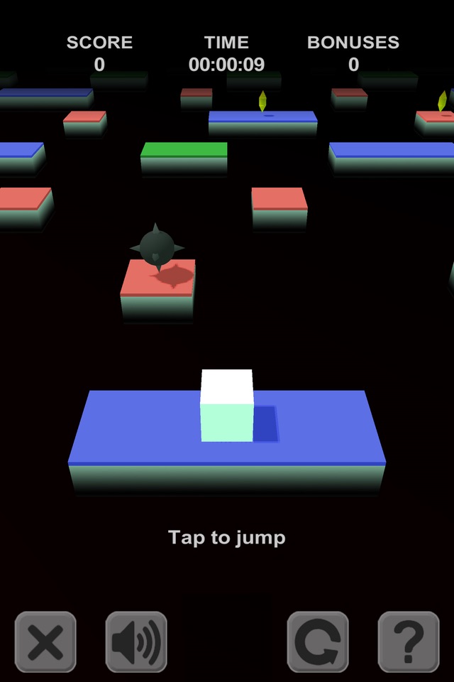 Cube Jump. 3D platforms screenshot 2