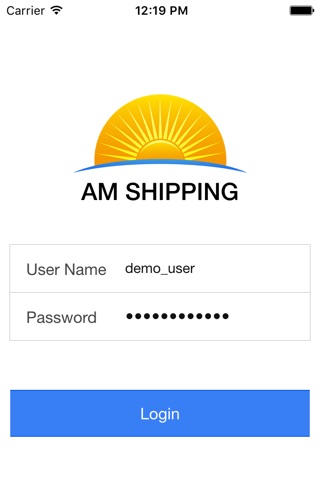 AM Shipping Client screenshot 2