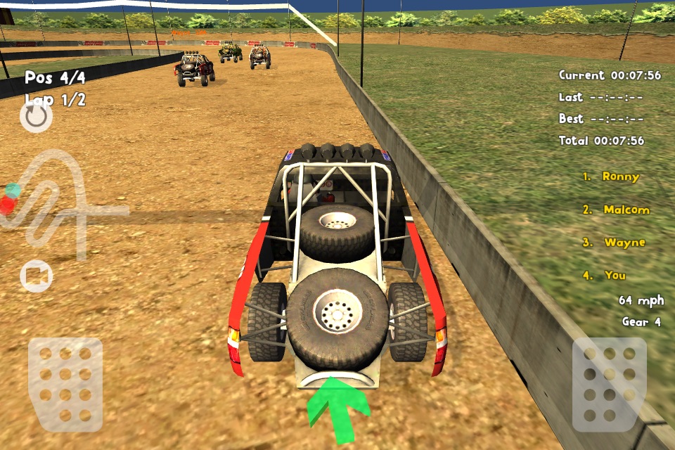 Offroad Dirt Racing 3D -  4x4 Off Road SUV Lap Simulator screenshot 3