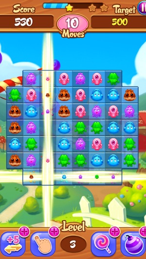 Monster Match-3 Puzzle Saga HD(圖3)-速報App