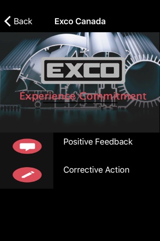 EXCO Feedback screenshot 3