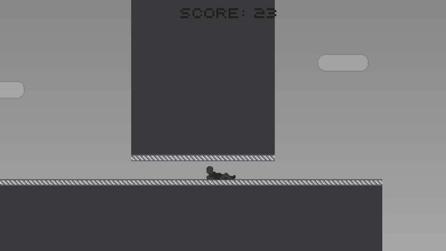Pixel Alien Escape Shadow Runner:Black nd White(圖3)-速報App