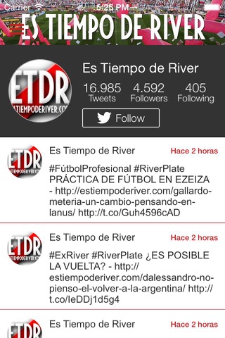 Es Tiempo de River screenshot 4
