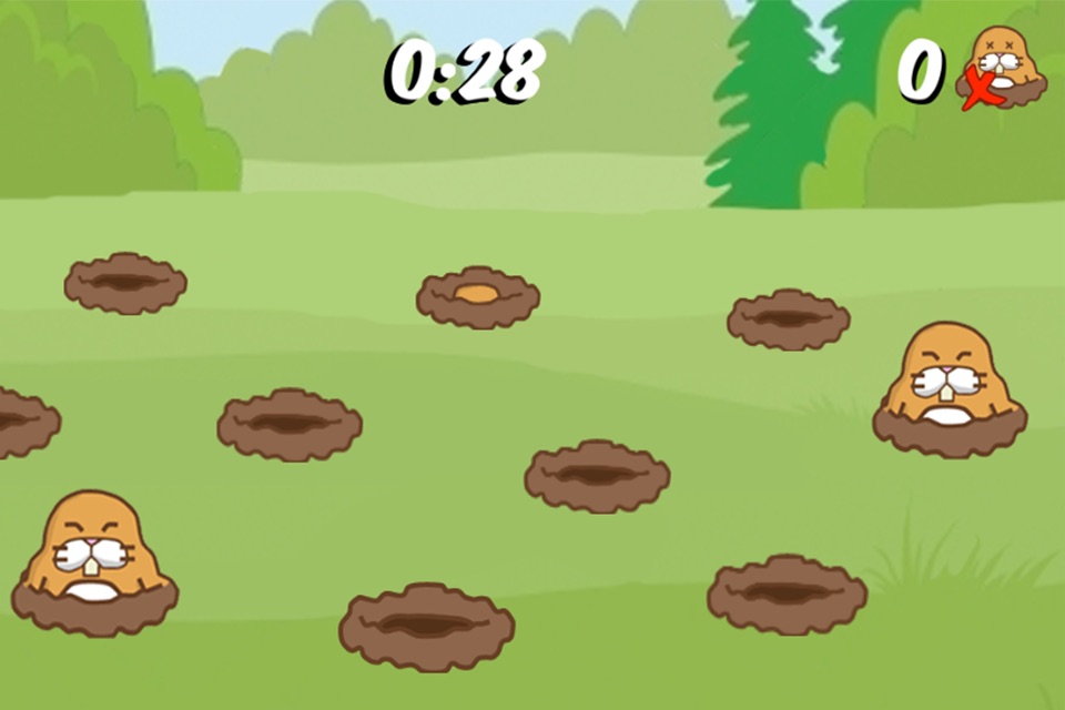 Kids Games Smack Mole screenshot 2