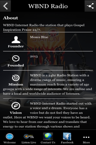 WBND Radio screenshot 3